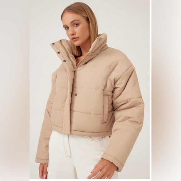 The Fifth Label Remake Crop Puffer Jacket Womans Size Size 8 - Picture 12 of 12